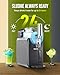 Slushie Machine, No Ice Needed, S1.2 INOVIVA Slushy Machine for Home with Self-Cleaning Function, Professional Frozen Drink Maker, 5 Preset Programs, Frozen Margaritas, Frappés, Milkshake, and More