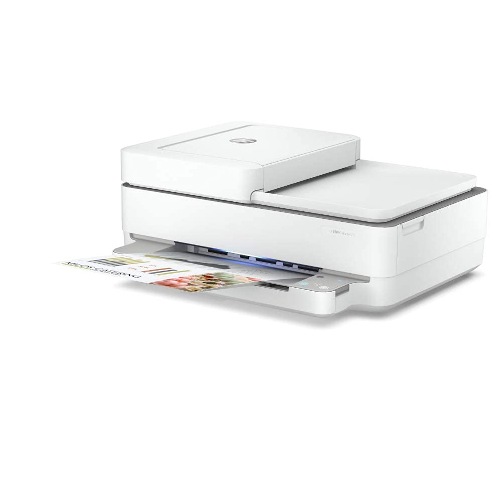 HP ENVY Pro 6420 - Impresora multifunción, All - in - One, Wi - Fi de doble banda con Bluetooth, gris, 432.5 x 361.1 x 174.4