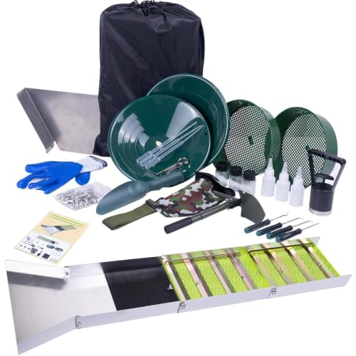 Kit de paneo dorado en aleación de aluminio con caja de esclusa resistente 2