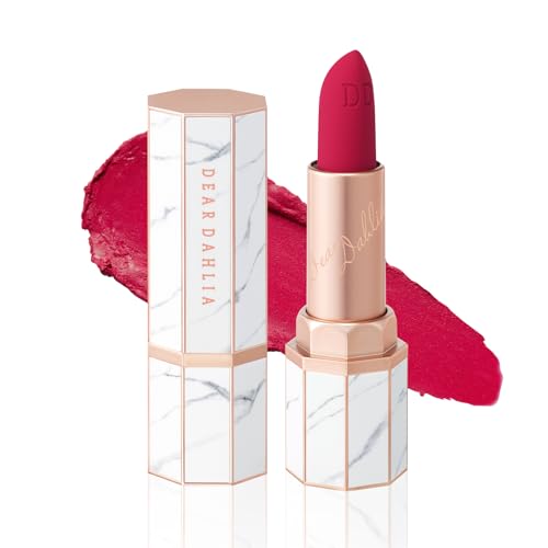 Dear Dahlia Lip Paradise Effortless Matte Lipstick GWEN Vegan, Cruelty Free, Naturally Scented Essential Oils, High Pigment Color
