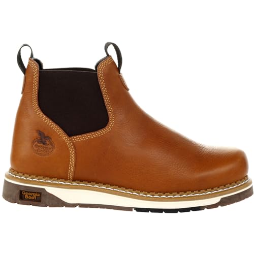 Georgia Boot AMP LT Wedge Chelsea Work Boot