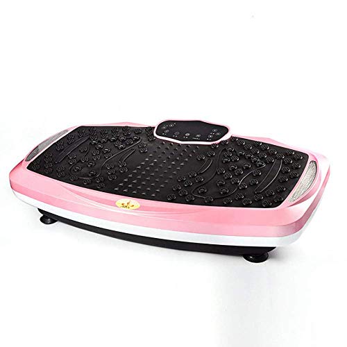 HADWAO Placa vibratoria ultrafina para fitness, para perder grasa en casa, 9 modos, 120 niveles de velocidad, fácil almacenamiento en gimnasio, oficina en casa