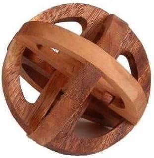 Rolling Globe 3D Wooden Puzzle Brain Teaser