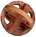 Rolling Globe 3D Wooden Puzzle Brain Teaser