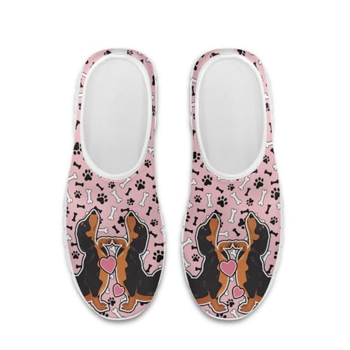 Image of Jeiento Cute Dog Women's Casual Slip On Shoes Loafers Sneakers for Women