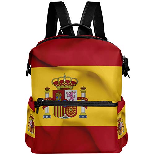 Mochila Oarencol con bandera de España ondeando la de para el colegio  para viajes