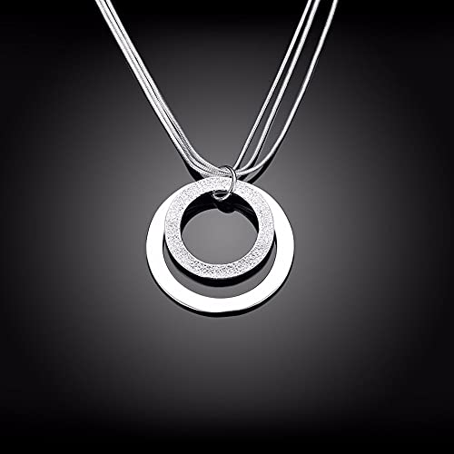 Collier 925 pendentif accessoires de mode pour femmes