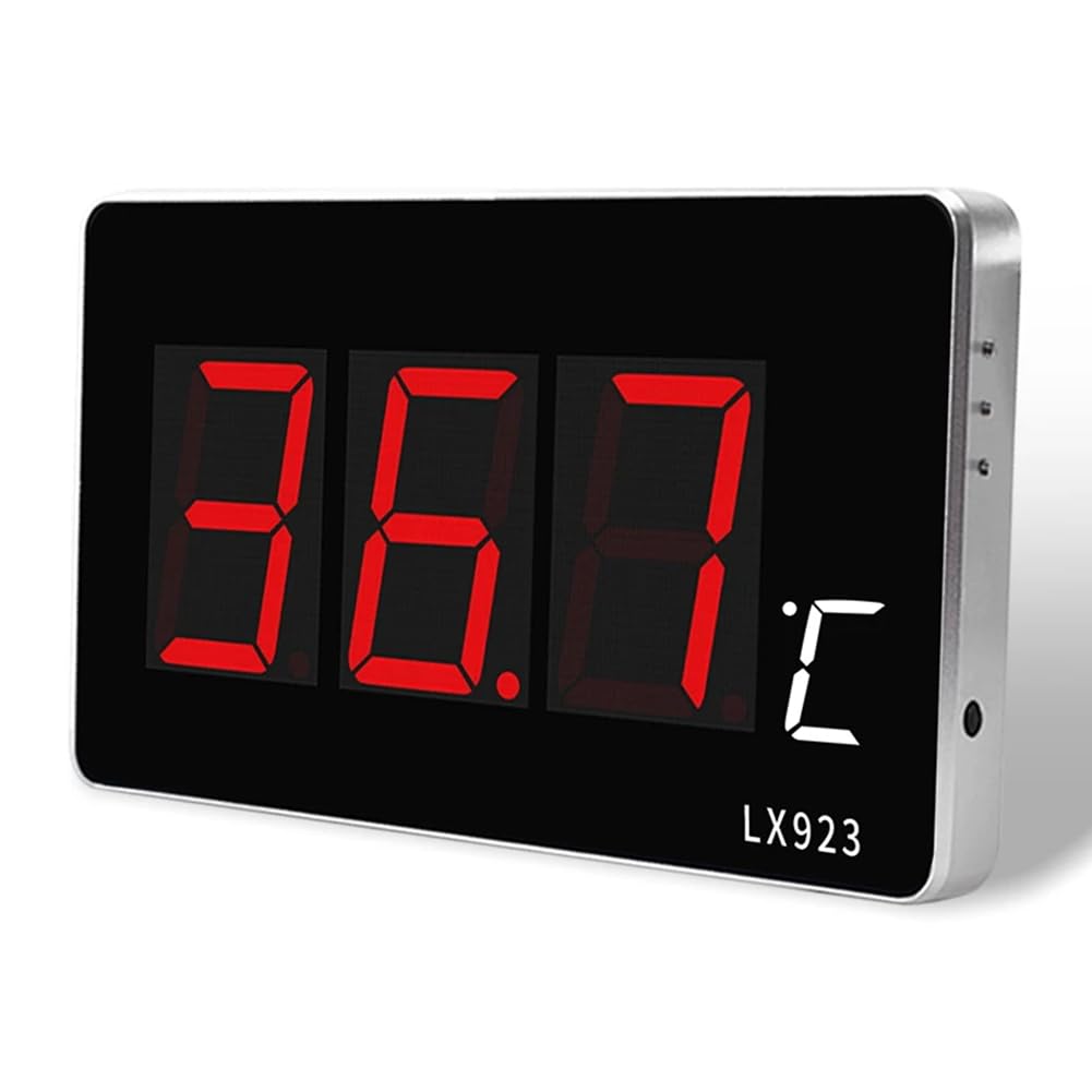 Accueil Électronique pour le Thermomètre à Piscine LED Thermomètre Numérique à Grand Écran Détecteur de Température Sauna Salle Plug Eu Plux