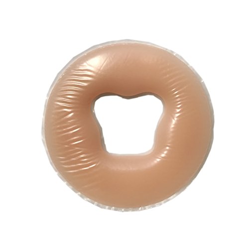 Soft Silicon Massage Face Relax Cradle Cushion Pillow Pad Silicone Pillow Massager(700g, Beige)