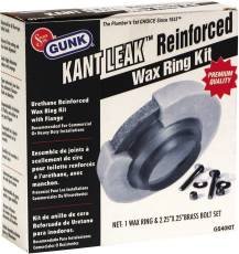191407 GUNK KANT LEAK REINFORCED WAX RING KIT