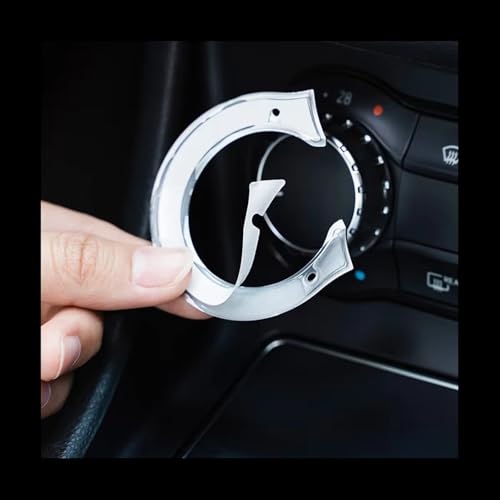 Autocollant de bouton de climatisation de console centrale pour Benz CLA C117 2013-2019
