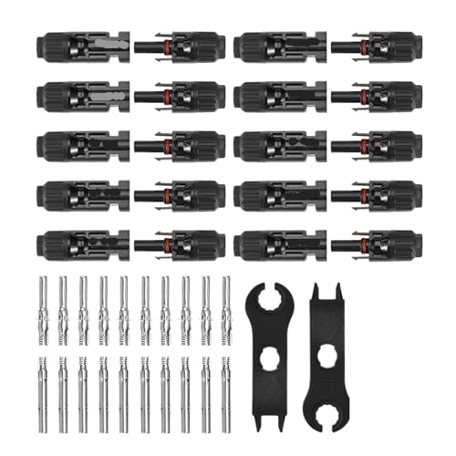 Connecteur de panneau solaire pour raccorder vos kits photovoltaïques de jardin en toute simplicité