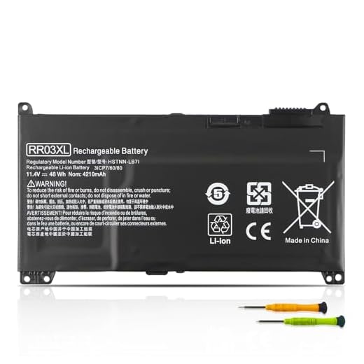 48Wh RR03XL Laptop Akku für HP ProBook 430 440 450 455 470 G4 G5 Mobile Thin Client MT20 MT21 MT31 HSTNN-PB6W HSTNN-LB7I HSTNN-LB71 HSTNN-UB7C HSTNN-I74C 851477-421 851477-541 851477-831 RR03048XL-PR
