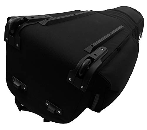 Caddydaddy Phoenix Padded Golf Travel Bag Cover With North Pole Oversized Pockets - Heavy Duty, Wheeled Travel Golf Bag Cover #TOP3