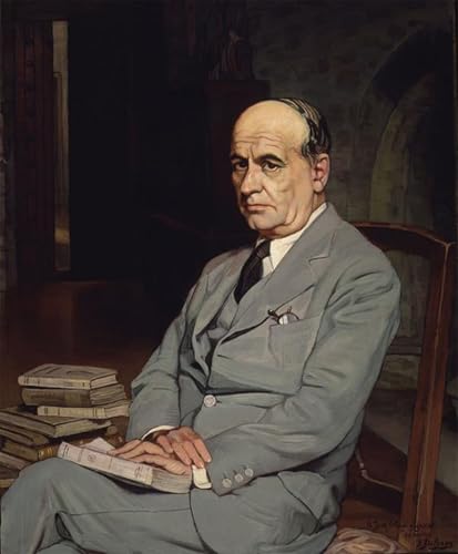 Póster de lienzo de Ortega y Gasset para decorar tu dormitorio con arte clásico