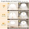 NIBSHOOM Taklampa med rörelsesensor 1 st, 18 W 3 000 K/4000K/6500K LED-taklampa i tak, ultratunn IP44 vattentät, led taklampa för hall trappor balkong garage badrum Ø 22 cm #3