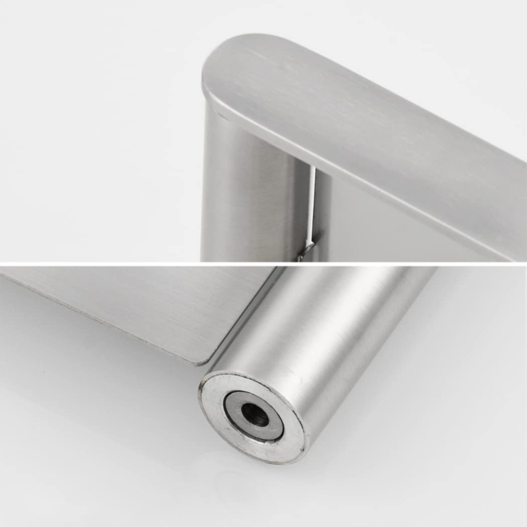 WRIST Zahnbürstenhalter, Wandmontierter Zahnbürstenbecherhalter Zahnbürstenhalter Aus Edelstahl Und Milchglas Für Organizer Badezimmer,Brushed