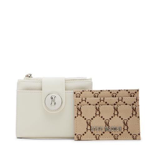 Steve Madden Women's Jadyn-f Bifold with Removable Card Case