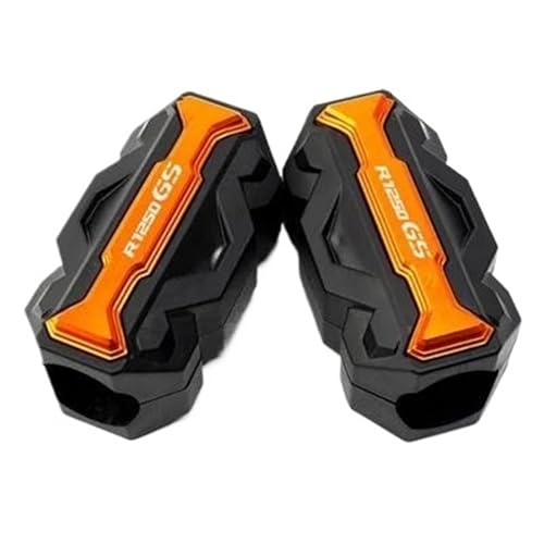 Pare-chocs de moteur de moto bloc anti-crash BMW R1250GS Rallye orange