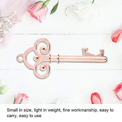 50 Stks Sleutelhanger Flesopener, Vintage Zinklegering Bieropener met Hangtags/Suikerdozen/Roze Touwen voor Bruiloft… - Afbeelding 7