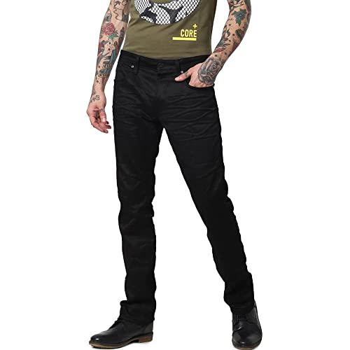 Image of Jack & Jones Men's Clark Regular Fit Mid-Rise Jeans