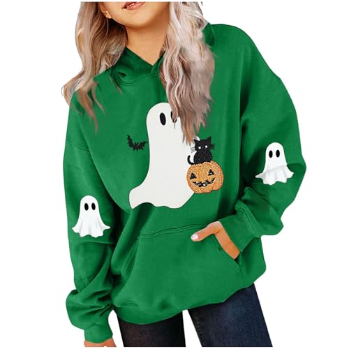 Girls Oversized Hoodies Cute Printing Hooded Sweatshirt Long Sleeve Casual Pullover Tops Trendy Kids Preppy Clothes