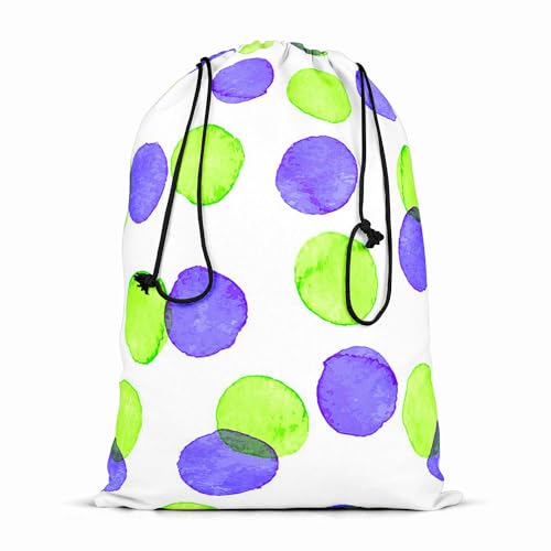 Image of ArtzFolio Watercolor Dots D4 | Reusable Sack Bag | Bag for Gym, Storage, Vegetable & Travel
