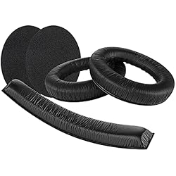 Comprar Auriculares Gamer Geekria QuickFit - Almohadillas Piel sintética para Sennheiser HD380 Pro, HD380, PC350, Game Zero Auriculares y Almohadilla para la Cabeza, Almohadilla para la Oreja, Almohadillas de reparación