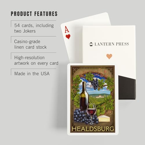 52 Cartas de Poker Healdsburg California Pinot Noir miniatura 3