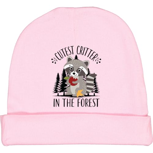 inktastic Cutest Critter in The Forest Raccoon Baby Beanie Hat