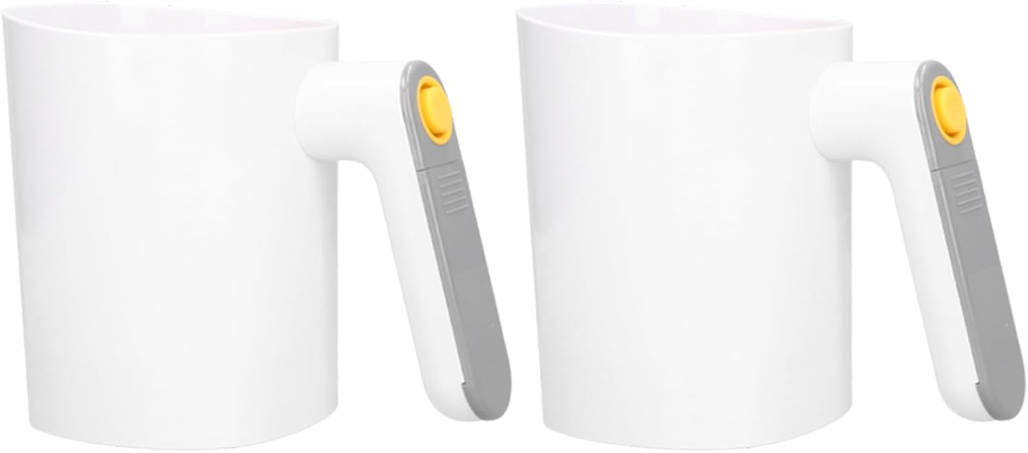 2PCS Electric Flour Sifters, Battery Operated Flour Sifter for Baking, Flour Sieve Handheld Leakage Powder Sifter Kitchen Cooking Baking Pastry Tools, 7.4 X 4.8 X 6.0in