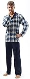 Camicia a quadri a maniche lunghe. Abbottonatura e colletto a tinta unita, 2 tasche