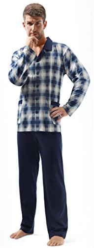 Camicia a quadri a maniche lunghe. Abbottonatura e colletto a tinta unita, 2 tasche