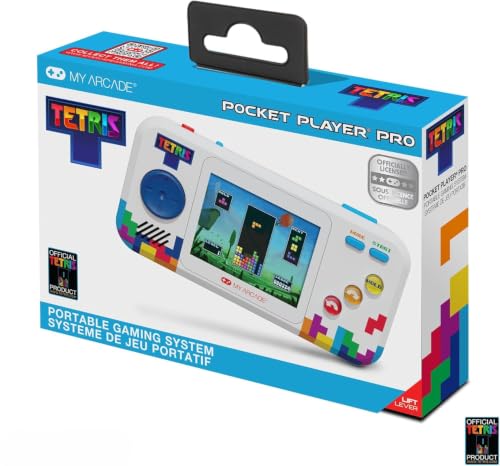 Image of My Arcade Tetris Pocket Player Pro: Puzzle Games, Tetris Handheld