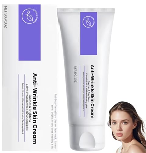 Anti Rides Puissant Immediat,Creme Lifting Immediat Visage,élimine Les Rides & Ridules,Effet Lifting Instantané,Combleur De Rides Immediat,Wrinkle Power Filling Effet...