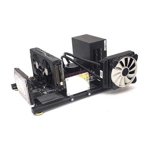 Gabinete Abierto Angoily DIY Full Tower ATX para Computadora miniatura 6