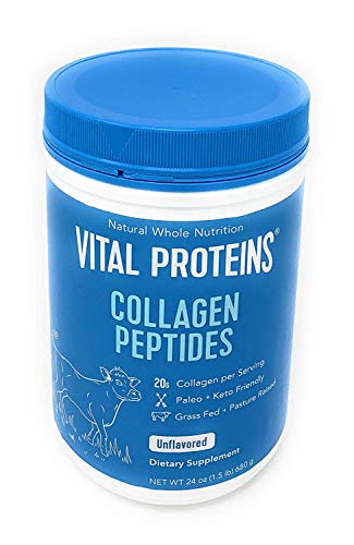 Vital Proteins Collagen Peptides - Pasture Raised, Grass Fed, Paleo Friendly, Gluten Free, Single Ingredient (24 Ounce)