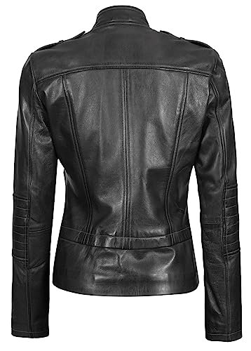 Decrum Real Women Leather Jacket - Casual Stylish Lambskin Leather Jackets for Women3