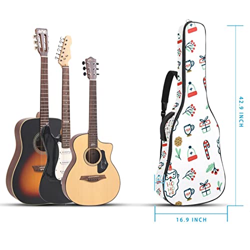 Housse de protection en éponge épaisse imperméable pour guitare acoustique électrique basse classique, Multicolore 04… - Les Beatles, Paul McCartney, John Lennon, RIngo Starr, George Harrison Housse de protection en éponge épaisse imperméable pour guitare acoustique électrique basse classique, Multicolore 04… – Image 6