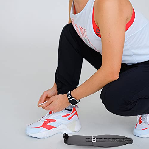 Cabilock 3Pcs Foot Measurement Device Uk Size Shoe Feet Measuring Ruler Sizer Foot Gauge For Adults Men Women Infants Kids Red Black Blue #TOP3