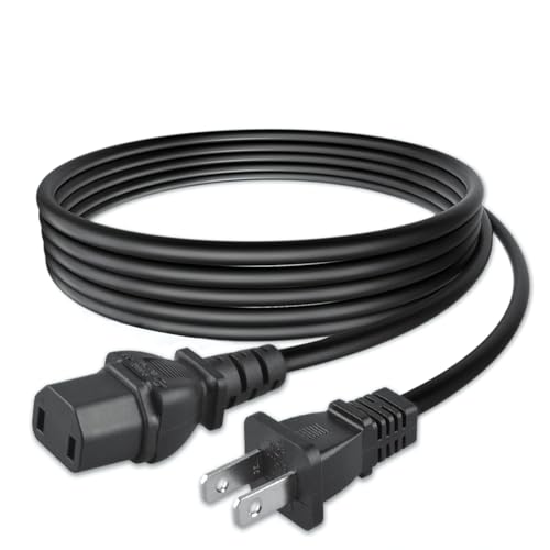 PKPOWER 2-Prong AC Power Cord Cable Lead Replacement for Orb Audio Model Super 8 200W subONE Powered Subwoofer