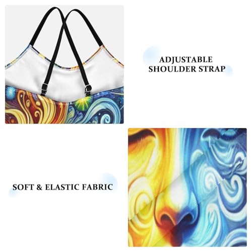 Sun Moon Butterflies Girls Bathing Suit Swimsuit Summer Beach Swimwear One Piece Swimsuits3