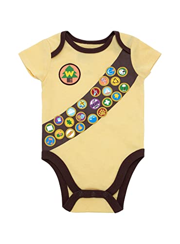 Image of BoxLunch Disney Pixar Up Badges Infant One-Piece Exclusive MULTI