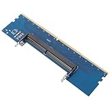 Installation facile : grâce à sa conception plug-and-play, ce convertisseur so-dimm vers dimm permet une installation rapide des barrettes de mémoire ram sans configuration complexe, pour un gain de temps précieux. adaptateur ram pour ordinateur portable, carte de connexion ram ddr4
