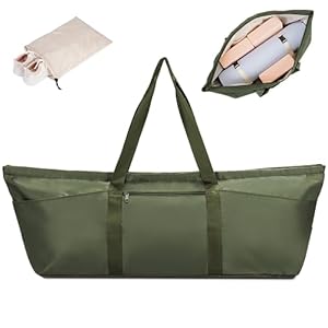 Large Yoga Mat Bag with Shoes Compartment and Wet Pocket Ladies Pilates Gym Tote Bag with Yoga Mat Holder Strap for Women Men Workout Carrier Stuff Accessories