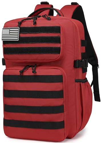 Image of Wotony Military Tactical Backpack for Men Waterproof Daypack 3 Day Assault Pack Molle Bag with Water Bottle Holder