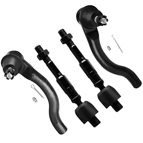 SCITOO 4pcs Front Suspension Kit Inner Tie Rod End Outer Tie Rod End Fit 2006-2011 for Honda Civic (1.8L Non-Si) by SCITOO - Used condition - US$23.22