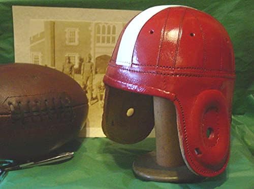 1940 Georgia Bull Dog Leather Football Helmet
