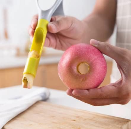 Miniatura 6 de Cortador de aguacate 5 en 1 Pera Apple Core Versátil Portátil Frutas y Verduras Gadget de Cocina