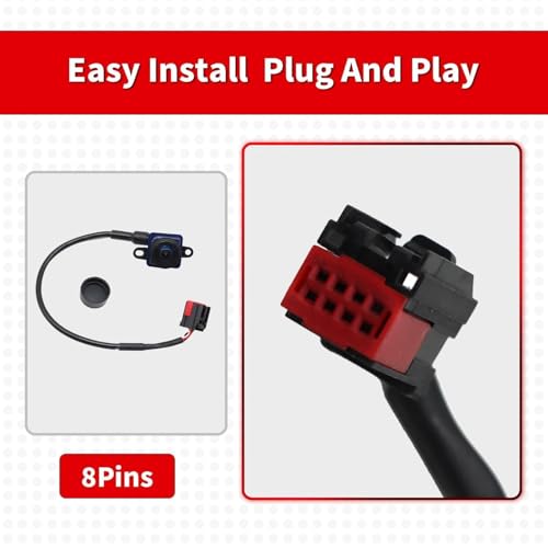 Image of Nakkaa Rear Vehicle Backup Camera Compatible with 2011-2014 Chrysl-300 /Charger Replace 56054058AH 56054058AD